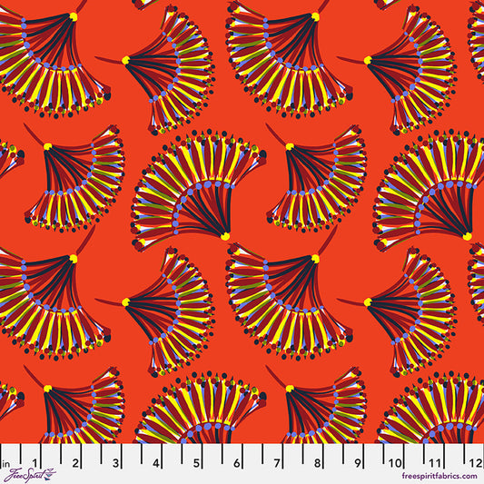 Echoes in Color - Festival Fans - by Kitty McCall with FreeSpirit Fabrics