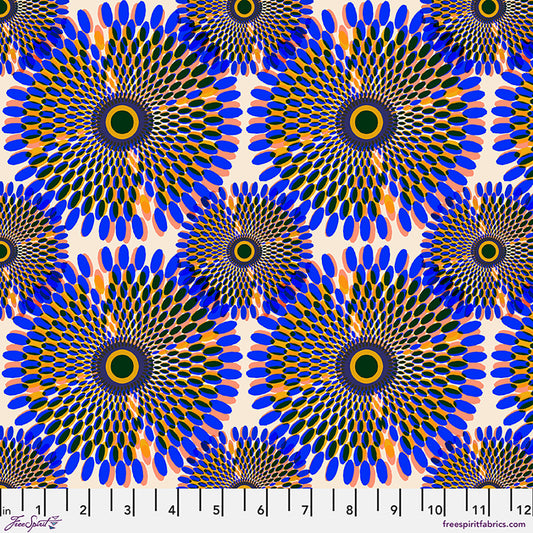 Echoes in Color - Feathered Halo - by Kitty McCall with FreeSpirit Fabrics