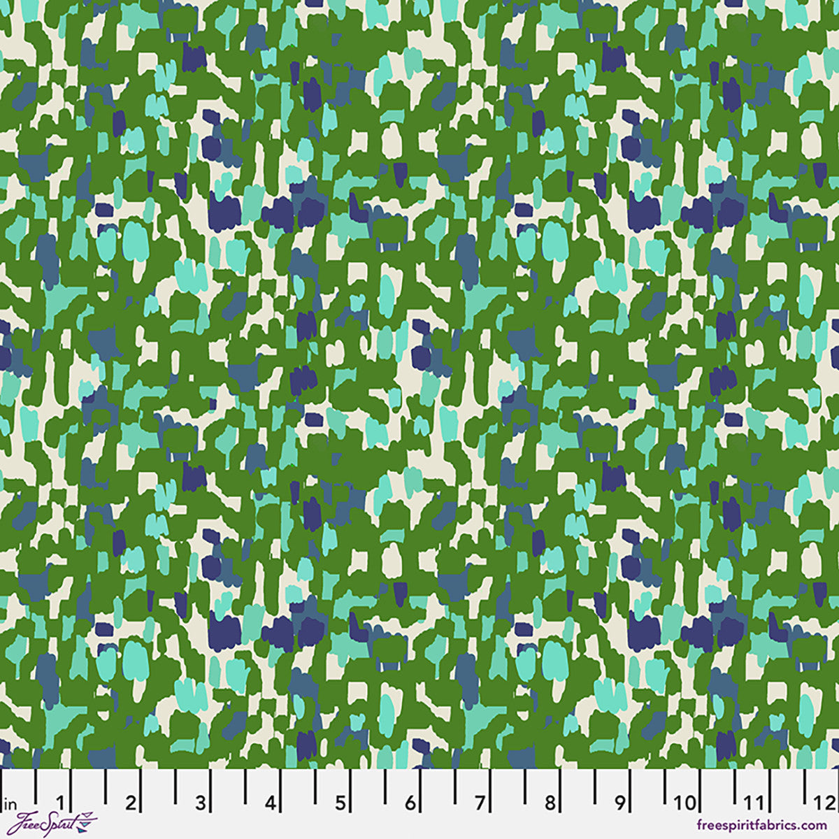 Echoes in Color - Rainforest Mist - by Kitty McCall with FreeSpirit Fabrics