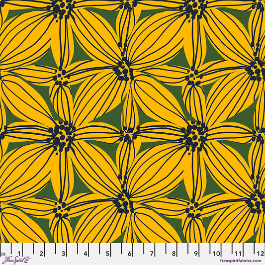Echoes in Color - Sunburst Blossoms - by Kitty McCall with FreeSpirit Fabrics
