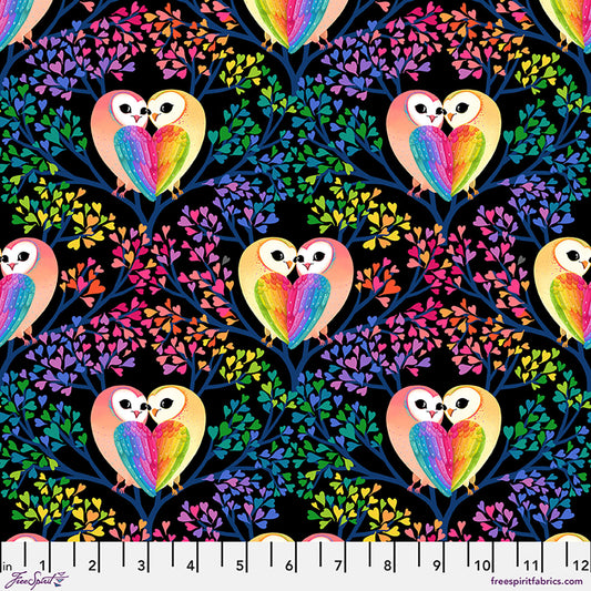 Love Under the Stars - Owl Duet - by Katy Tanis with FreeSpirit Fabrics