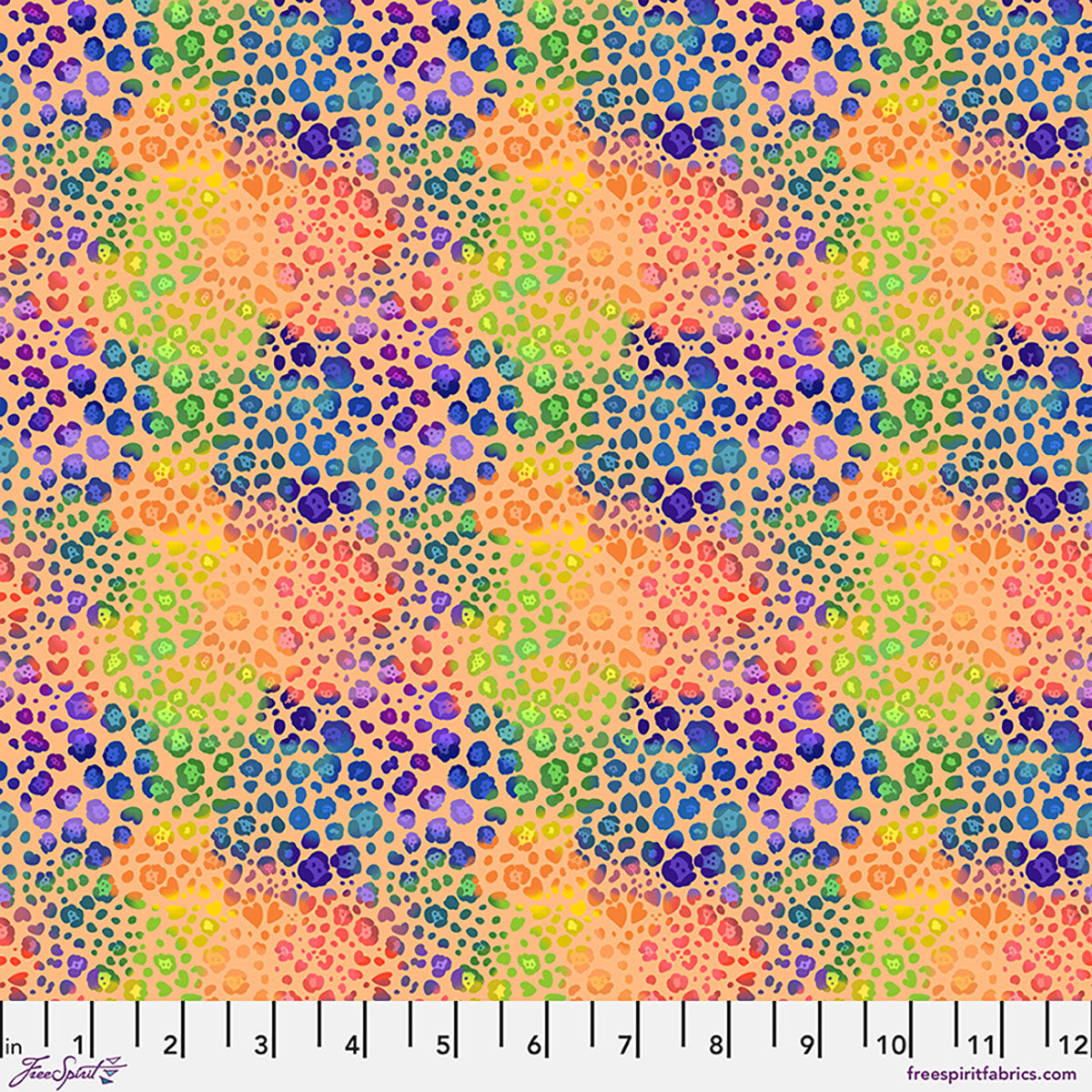 Love Under the Stars - Jaguar Spots - by Katy Tanis with FreeSpirit Fabrics