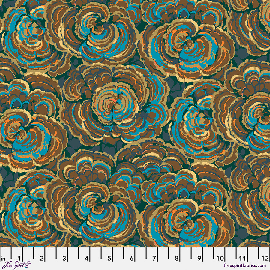 Forage - Turkey Tail - by Martha Negley with FreeSpirit Fabrics