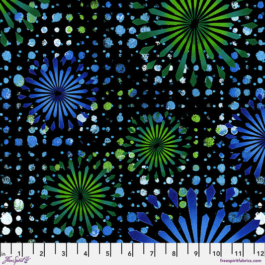 Radiant Grove - Midnight Bloom - by Sue Penn with FreeSpirit Fabrics