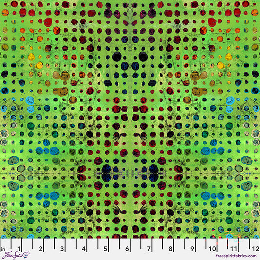 Radiant Grove - SM Glow in Light Green - by Sue Penn with FreeSpirit Fabrics