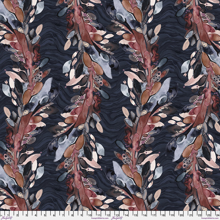 Daybreak - Natures Walk - Ink - by Shell Rummel with FreeSpirit Fabrics