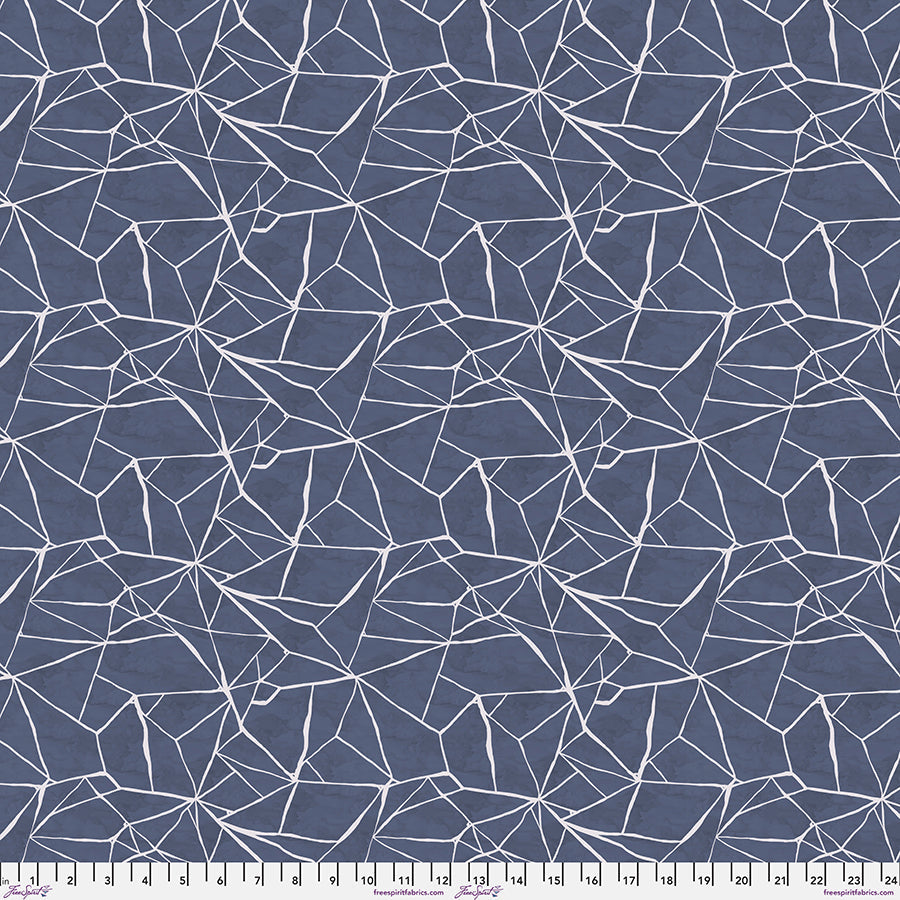 Daybreak - Unfolding - Blue Hour - by Shell Rummel with FreeSpirit Fabrics