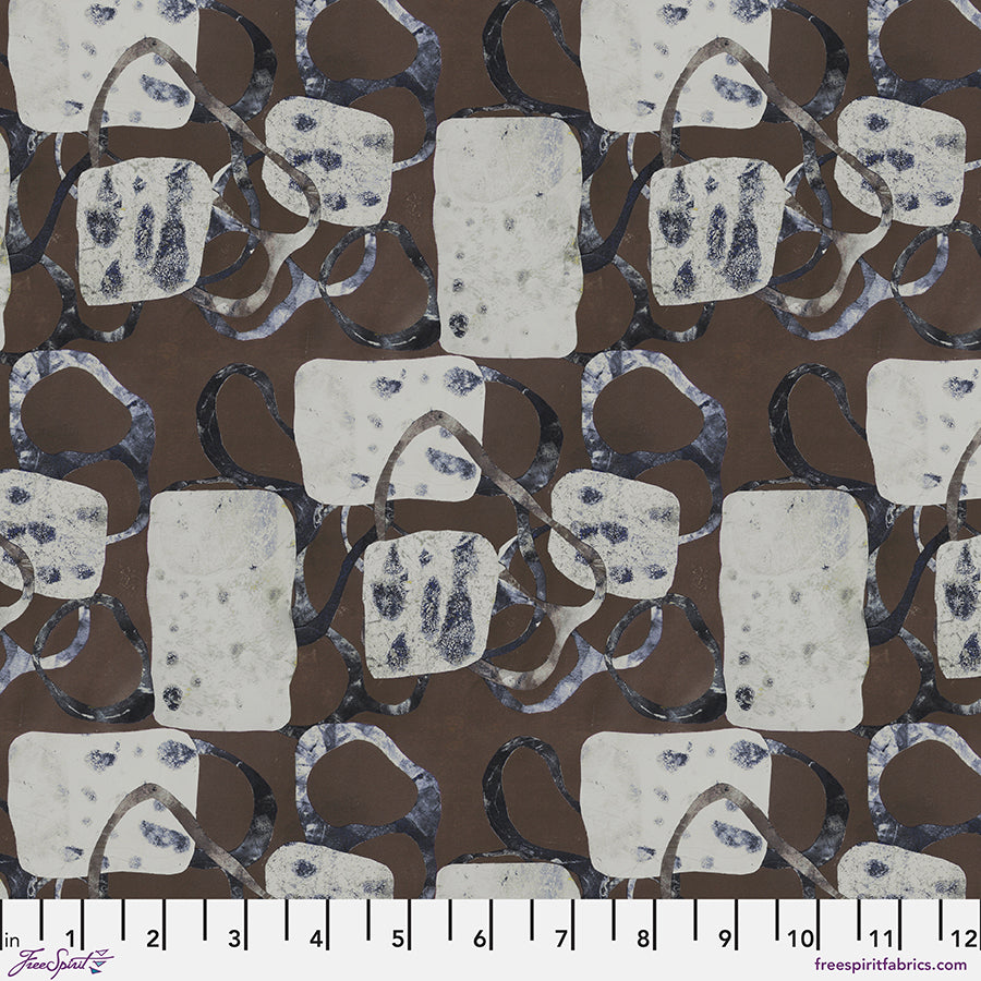 Golden Touch - Rusted Matter - Rust (Half Yard Cut) by Sarah Sczepanski with Free Spirit Fabrics