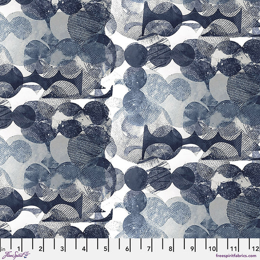 Eclipse - Many Moons (Half Yard Cut) - by Sarah Sczepanski with FreeSpirit Fabrics