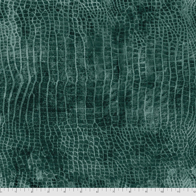 Worn Croc - Everglades - by Tim Holtz with Free Spirit Fabrics