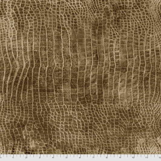 Worn Croc - Murky - by Tim Holtz with Free Spirit Fabrics