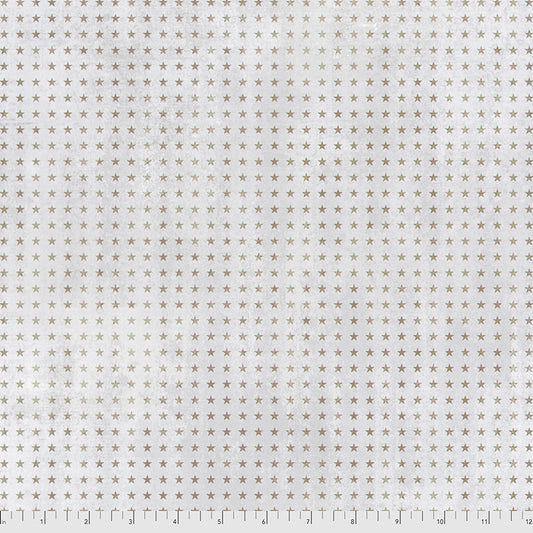 Monochrome - Tiny Stars - Linen from Tim Holtz with Free Spirit Fabrics