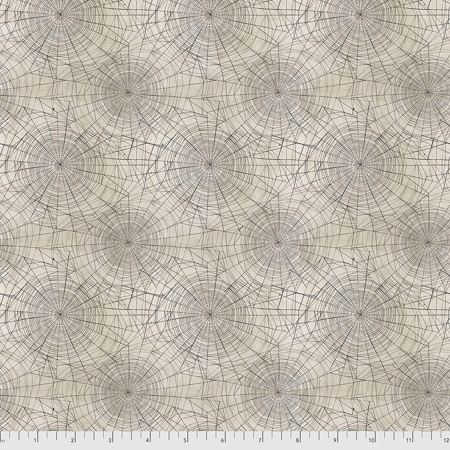 Foundations - Cobwebs - Neutral from Tim Holtz with Free Spirit Fabrics