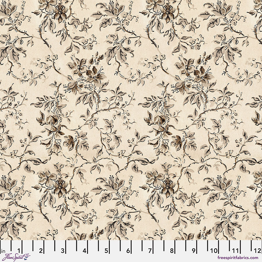 Eclectic Elements Palette Neutral - Wallpaper  (Half Yard Cut) by Tim Holtz with Free Spirit Fabrics