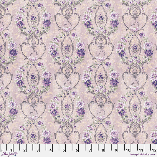Eclectic Elements Palette Purple - Wallpaper - by Tim Holtz with FreeSpirit Fabrics