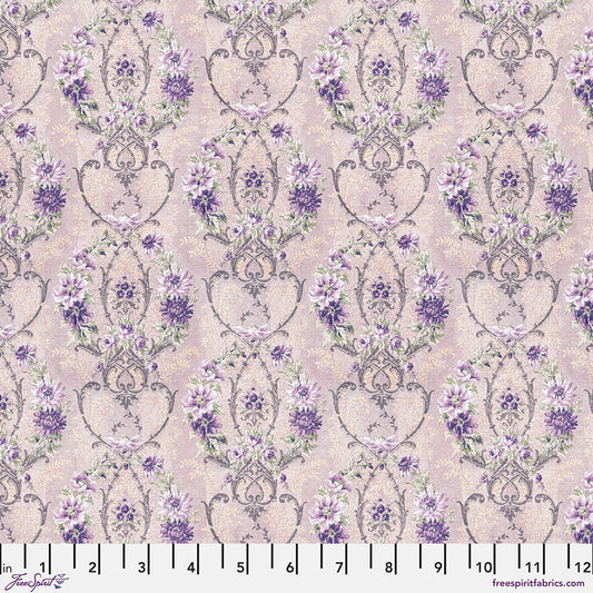 Eclectic Elements Palette - Wallpaper - Purple (Half Yard Cut) - by Tim Holtz with FreeSpirit Fabrics