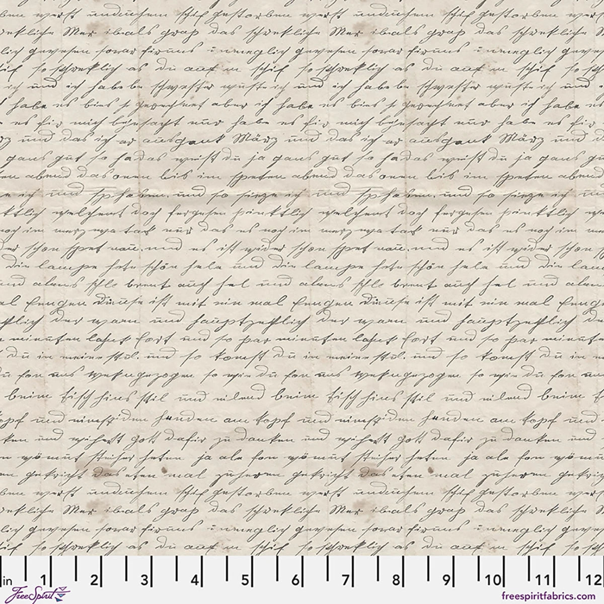 Eclectic Elements Palette Charcoal - Handwriting - by Tim Holtz with FreeSpirit Fabrics