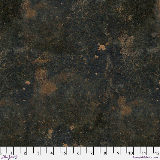 Eclectic Elements - Charcoal Vintage - by Tim Holtz with FreeSpirit Fabrics