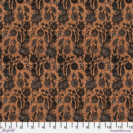 Eclectic Elements Palette Seasonal - Halloween Gothic Tapestry (Half Yard Cut) - by Tim Holtz with FreeSpirit Fabrics