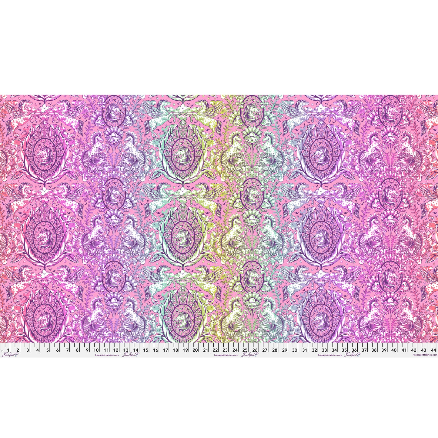 Legendary - Pony Tales in Wild Orchid - by Tula Pink with FreeSpirit Fabrics