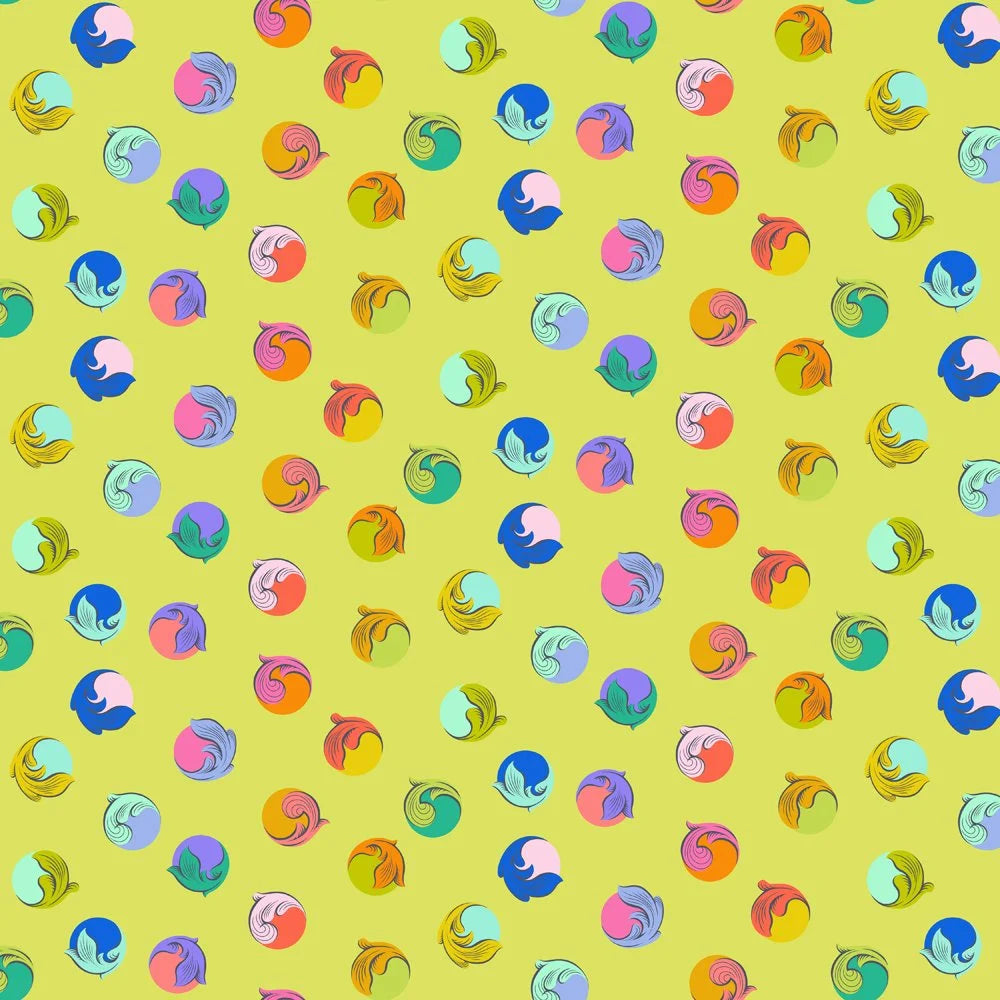 Legendary - Gumdrop in Apple - by Tula Pink with FreeSpirit Fabrics