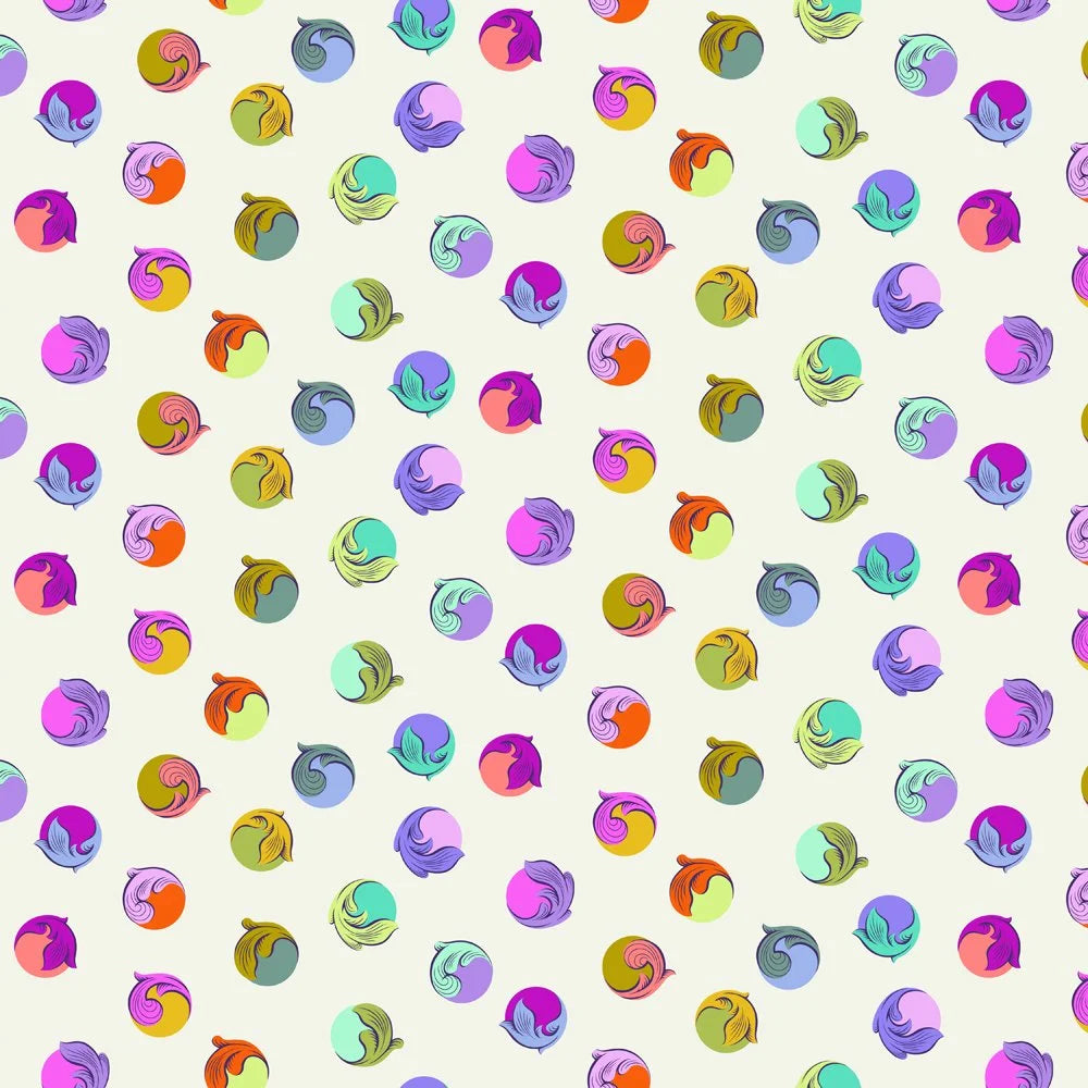 Legendary - Gumdrop in Pearl - by Tula Pink with FreeSpirit Fabrics