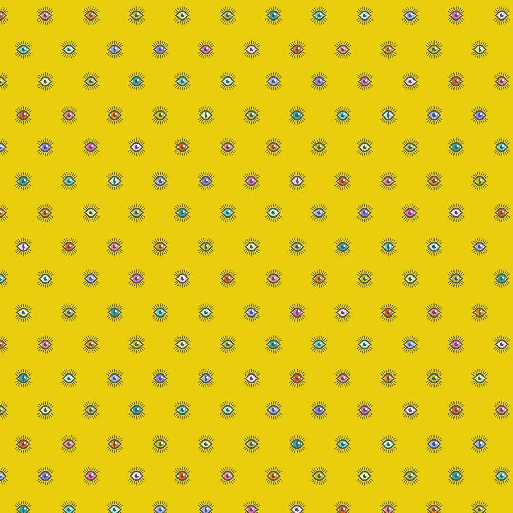 Legendary - Visionary in Dandelion - by Tula Pink with FreeSpirit Fabrics