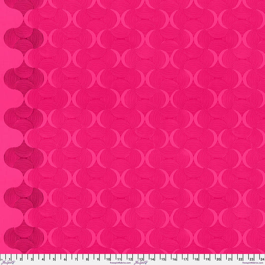 Grace Fabric - Mindful - Fuchsia (Half Yard Cut) by Valori Wells with Free Spirit