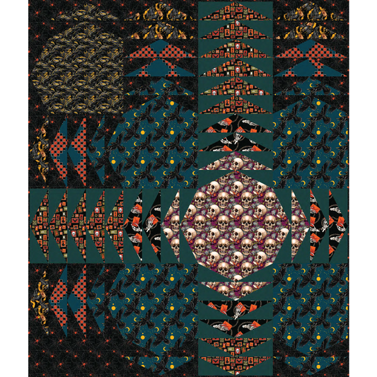 Passages Quilt Kit - Featuring Chain Mail by Club Hauer for FreeSpirit Fabrics
