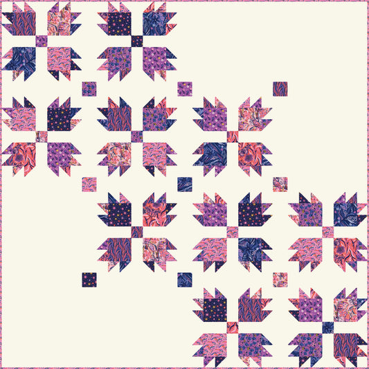 Paw Tracks Quilt Kit – Featuring Wonder Jungle by Pip & Lo
