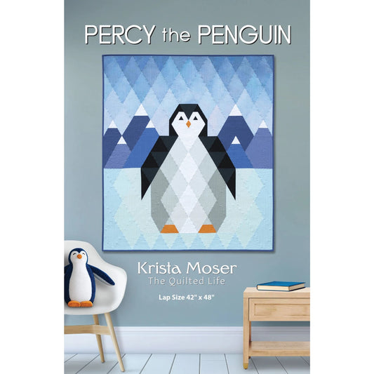 Percy the Penguin Quilt Pattern - by Krista Moser