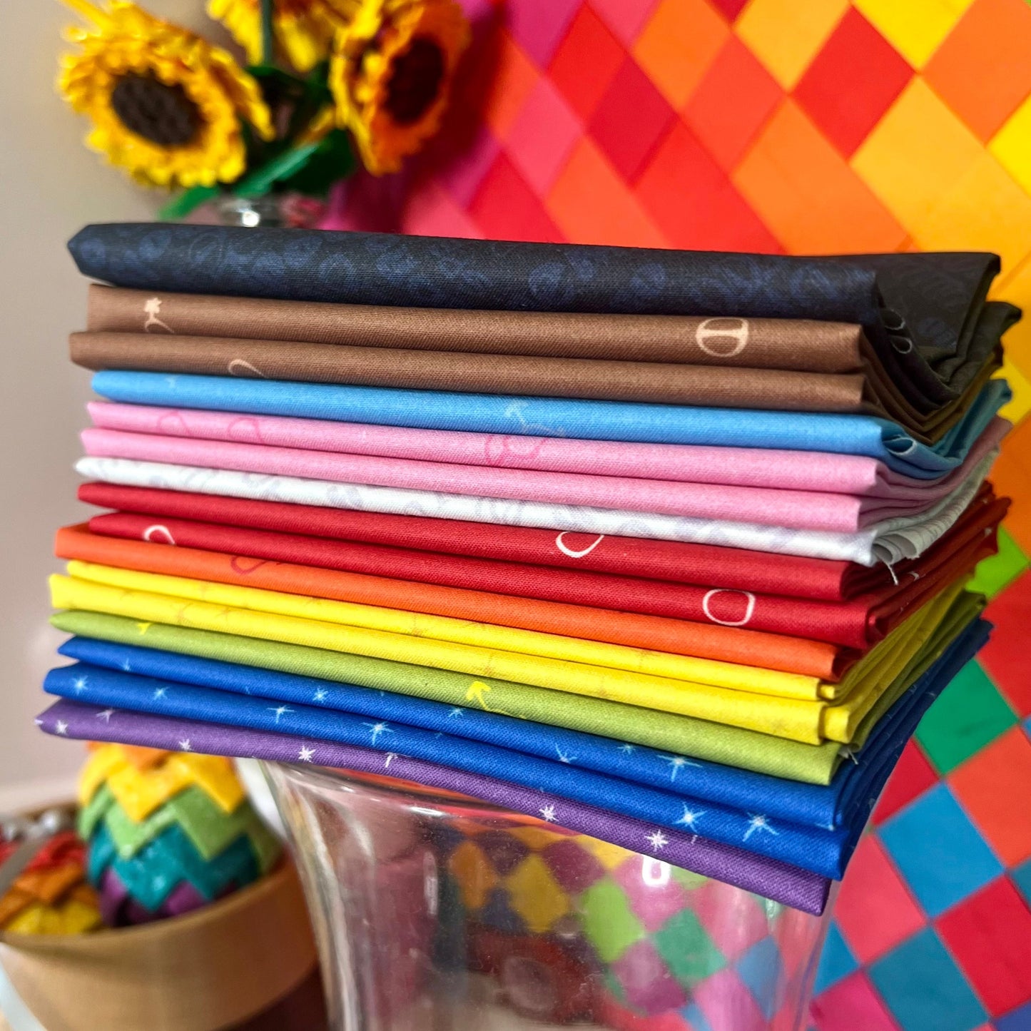 Love is Love Fabrics 11 Fat Quarter Bundle (Progress Pride Flag Edition) by Mx Domestic