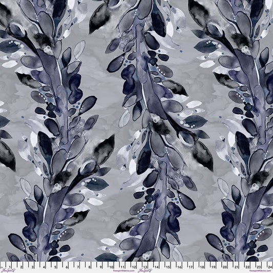 Daybreak - Natures Walk - Fog 108" Backing Fabric - by Shell Rummel with FreeSpirit Fabrics