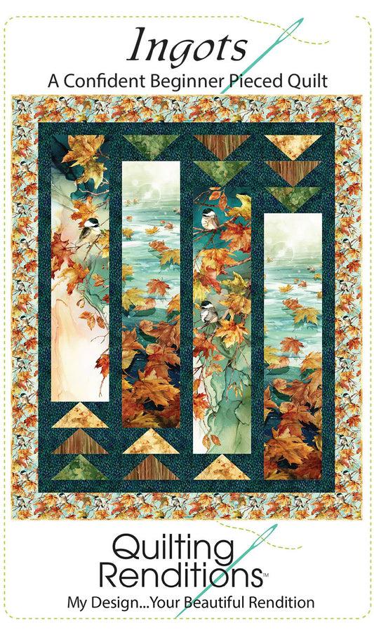 Ingots Quilt Pattern by Quilting Renditions