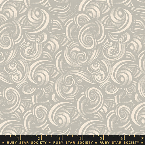 Fireglow - Smoke in Oyster - by Ruby Star Society with Moda Fabrics