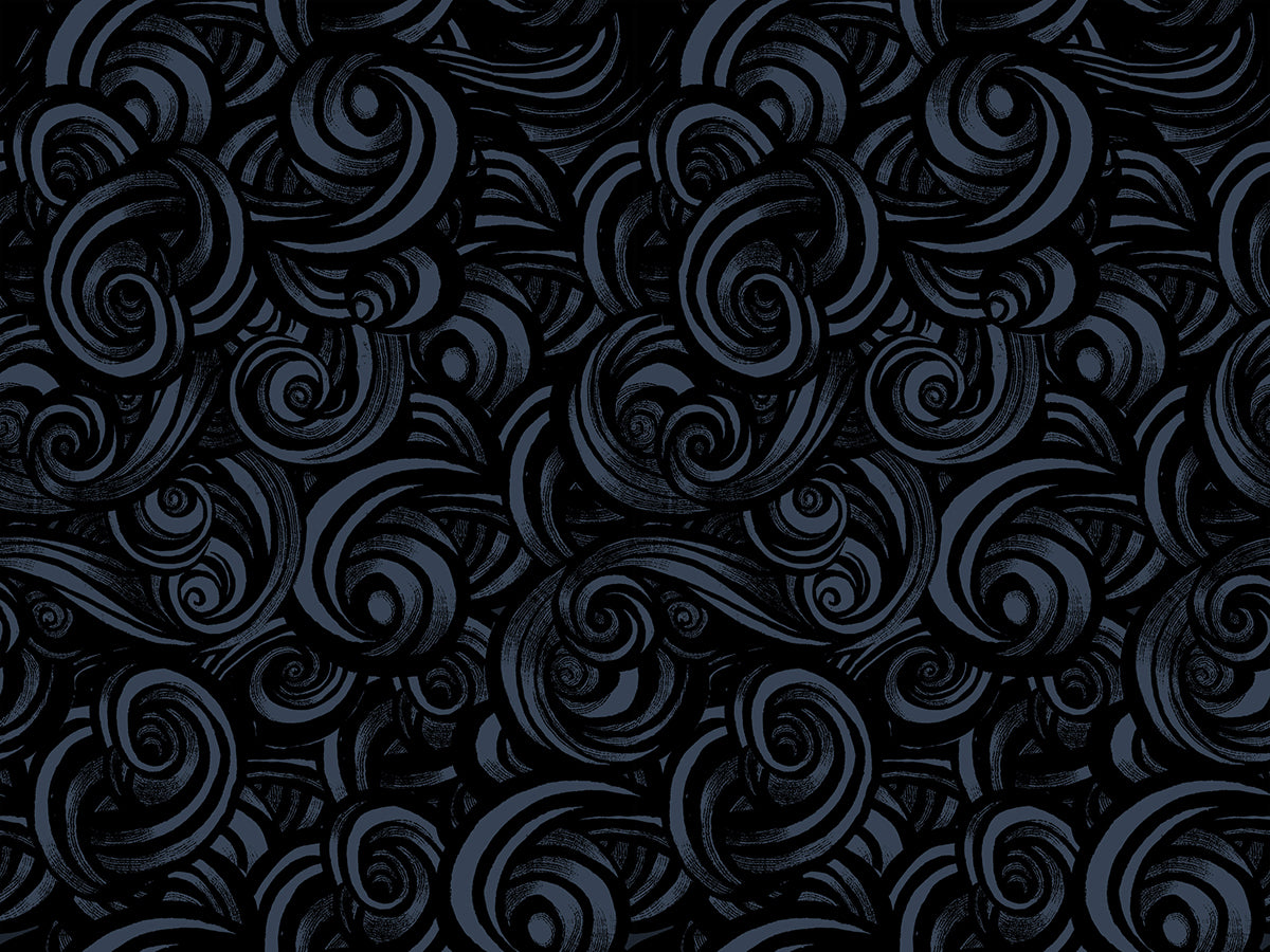 Fireglow - Smoke in Black - by Ruby Star Society with Moda Fabrics