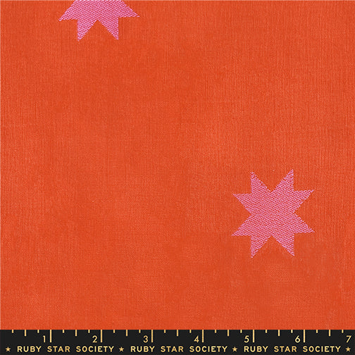 Warp & Weft Mystic Fable - Quilt Star in Red - by Alexia Marcelle Abegg with Ruby Star Society