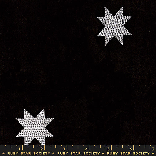 Warp & Weft Mystic Fable - Quilt Star in Black - by Alexia Marcelle Abegg with Ruby Star Society