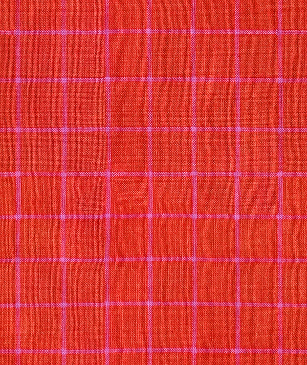 Warp & Weft Mystic Fable - Small Windowpane in Red - by Alexia Marcelle Abegg with Ruby Star Society
