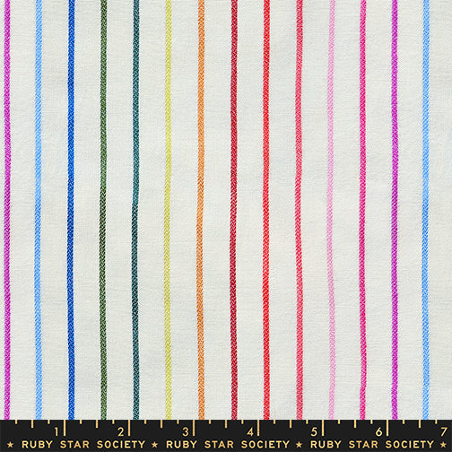 Warp & Weft Mystic Fable - Rainbow Stripe - by Alexia Marcelle Abegg with Ruby Star Society