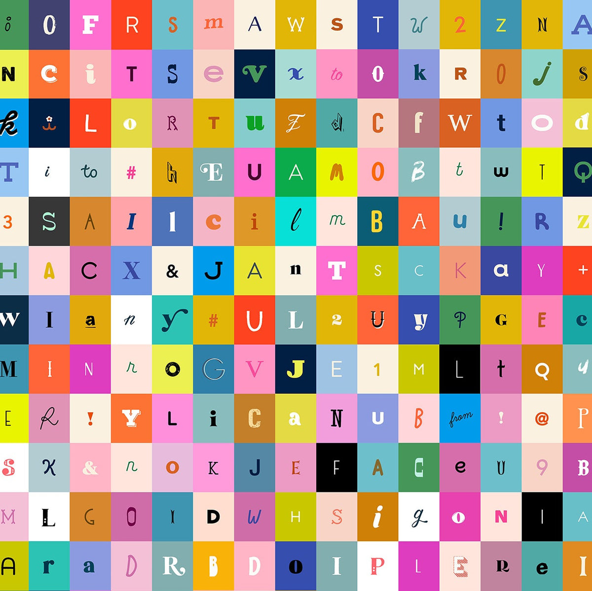 Selvedge Magic - Selvedge Letters by Ruby Star Society – Mx Domestic