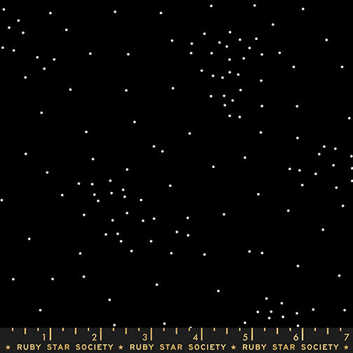 Ink Shop - Black Sugar - by Sarah Watts with Ruby Star Society fabric swatch