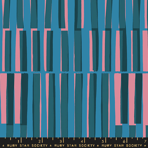 Geometry – Ladders – Chambray (Half Yard Cut) – by Ruby Star Society with Moda Fabrics