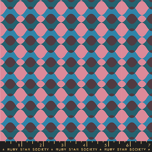 Geometry – Geometry – Eggplant (Half Yard Cut) – by Ruby Star Society with Moda Fabrics