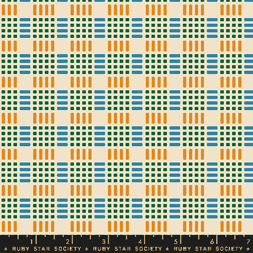 Geometry – Parallel – Jade (Half Yard Cut) – by Ruby Star Society with Moda Fabrics