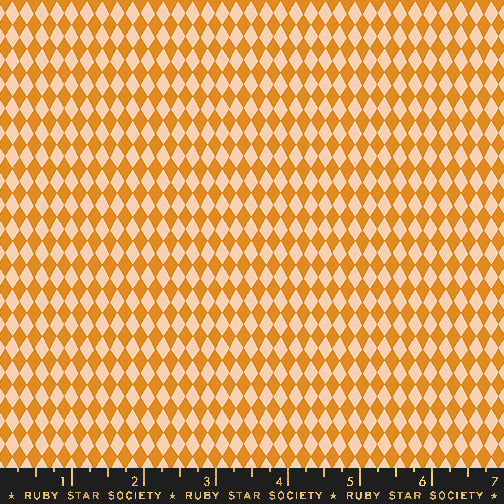 Geometry – Harlequin – Turmeric (Half Yard Cut) – by Ruby Star Society with Moda Fabrics