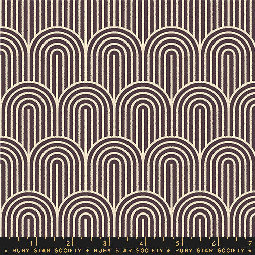 Geometry – Canvas Eggplant (Half Yard Cut) – by Ruby Star Society with Moda Fabrics