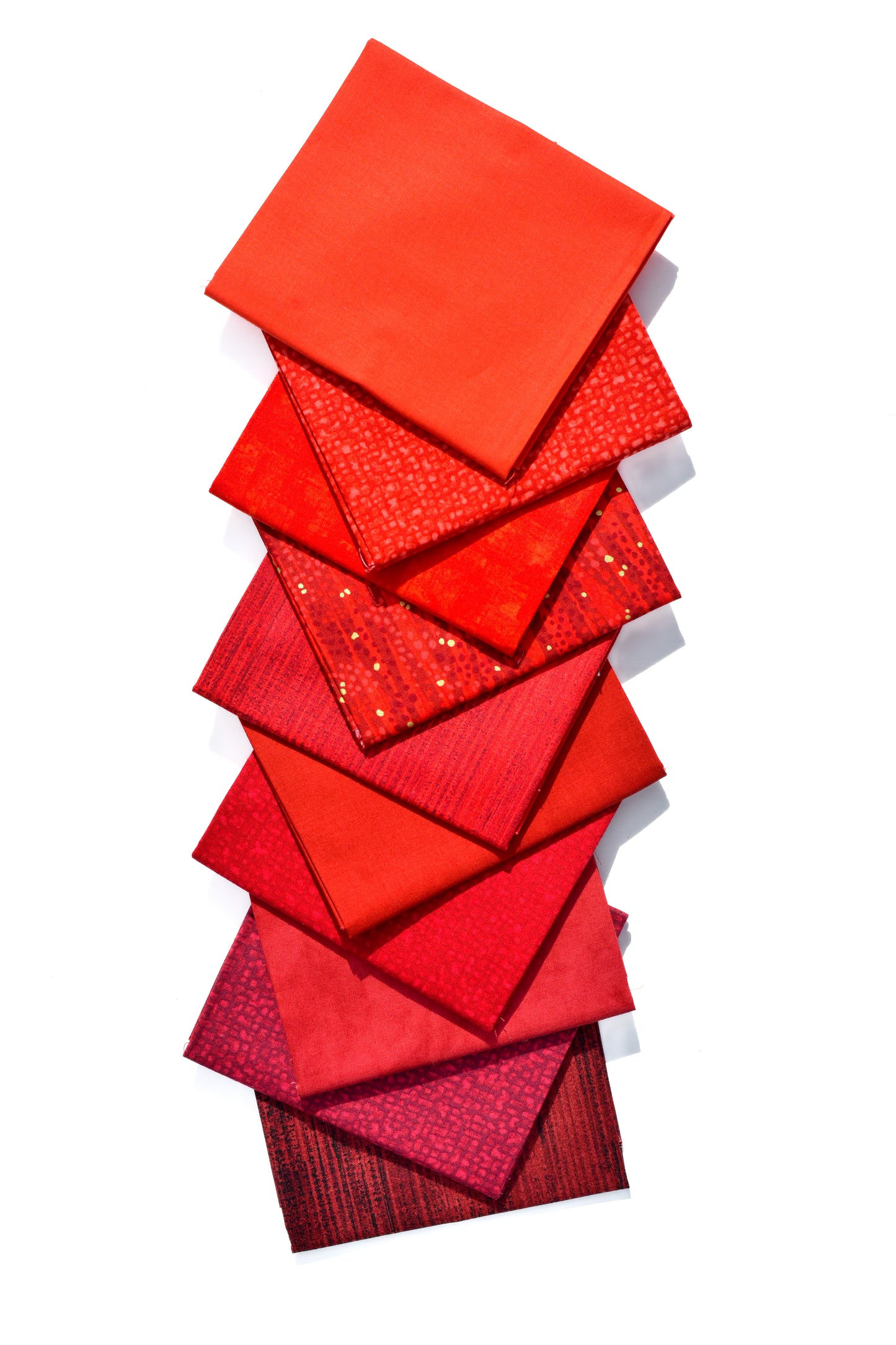 Color Me - 10 Fat Quarter Bundle (Red Roses) Cotton from Windham Fabrics