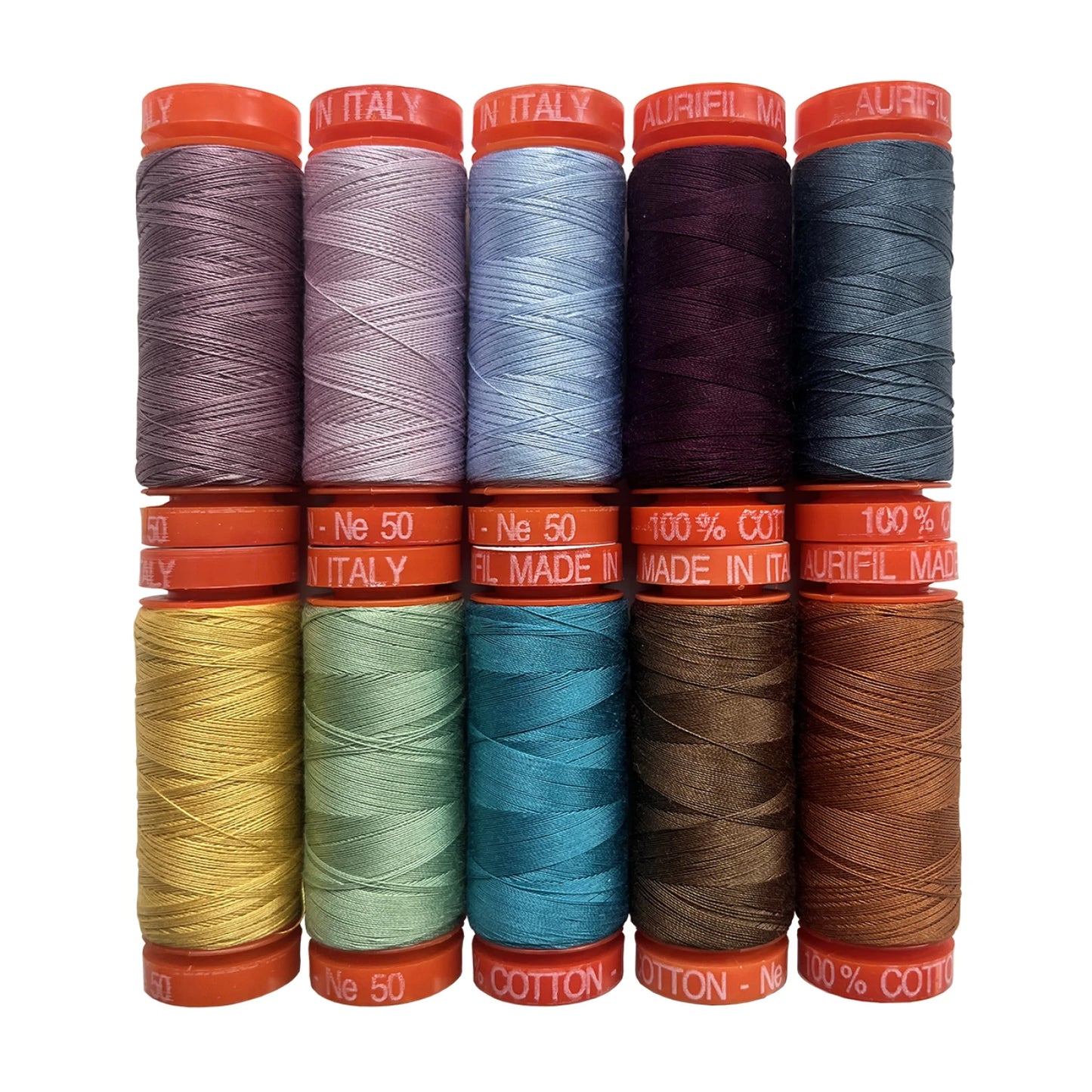 One Layer Away 50wt Thread Collection by Seth Apter for Aurifil