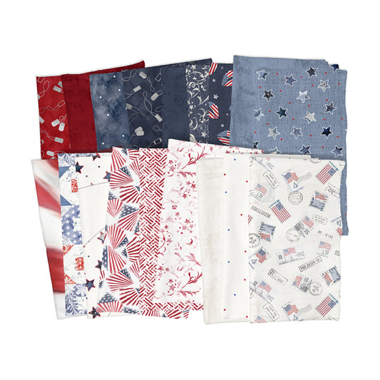 STARS & Stripes - Bundles - by Funny Girl with Studio E Fabrics